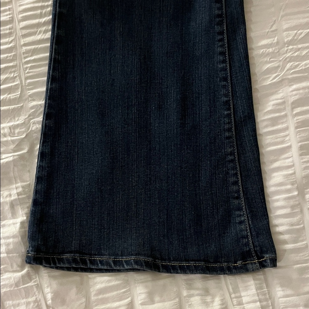 PAIGE Midnight Blue Flare Jeans - Picture 3 of 4